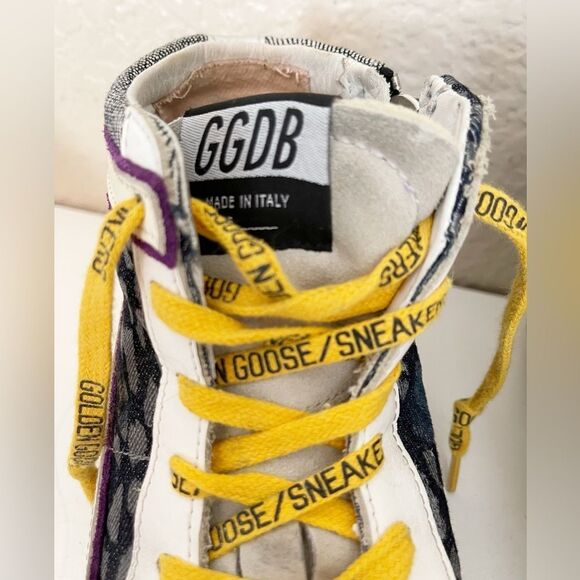 GGDB Golden Goose Deluxe Brand slide high top sneakers with star size 37 - Picture 5 of 17